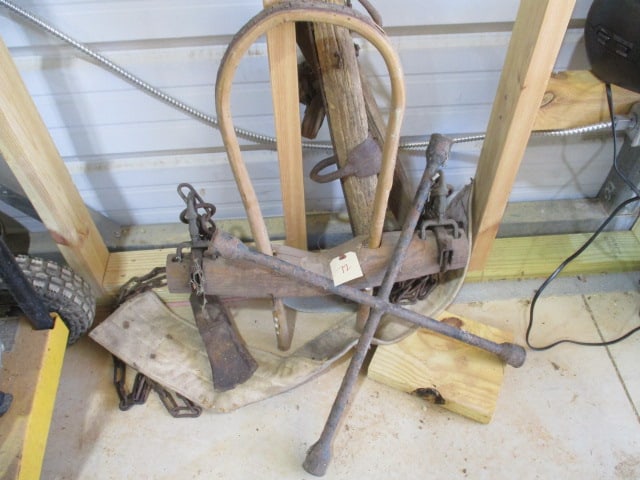 Yoke, Single Tree Harness, Maul Head and 4 Way Tire Wrench: Local Pickup Only