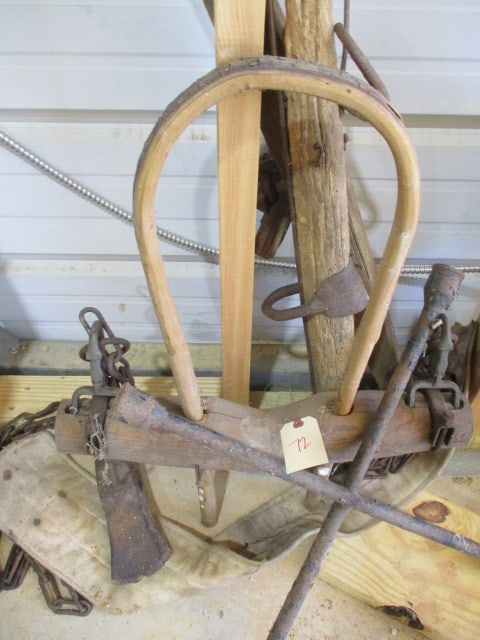 Yoke, Single Tree Harness, Maul Head and 4 Way Tire Wrench - 2