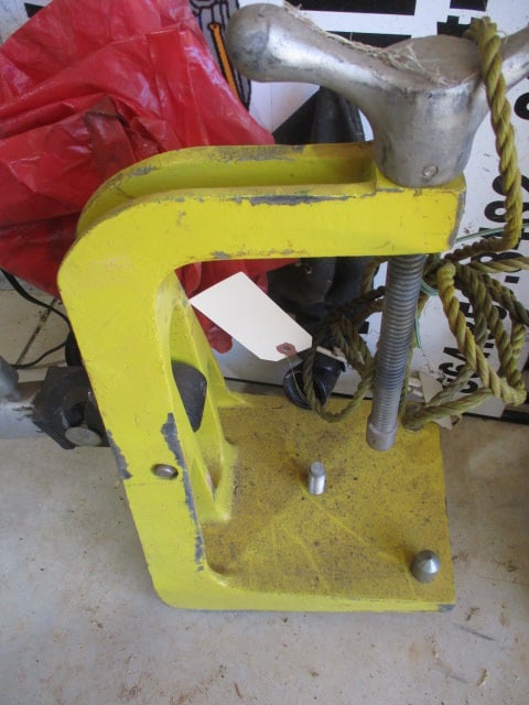 17" Bench Mounted Coiling Rig: Local Pickup Only