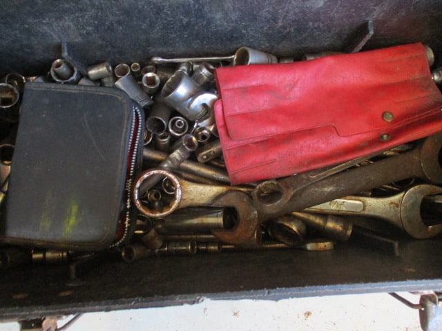 Tool Box with Nice Grouping of Wrenches and Sockets - 3