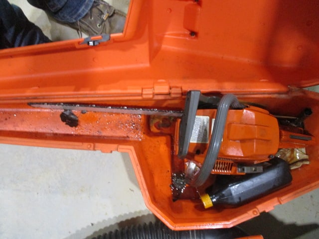Husqvarna 36" Gas Chainsaw: has compression, Local Pickup Only