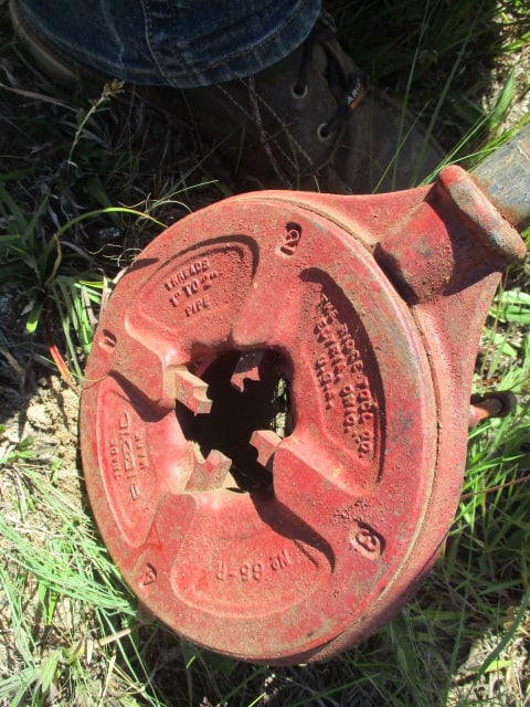 No. 40A Rigid Pipe Bender and Cutter: .