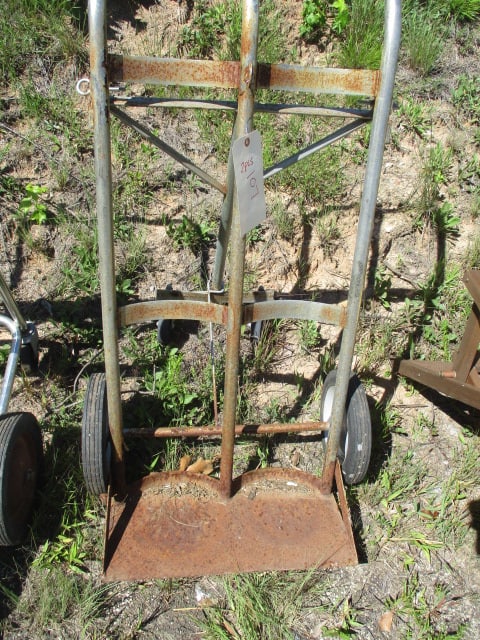 Cylinder Truck 4 Wheel Stand - 2