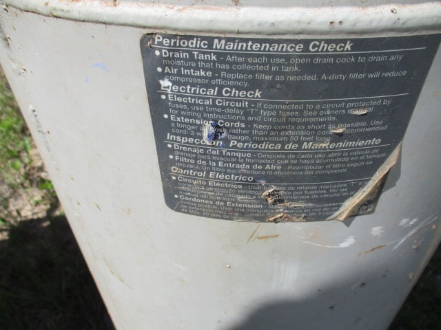 20 Gallon 5HP 125PSI Compressor - 3