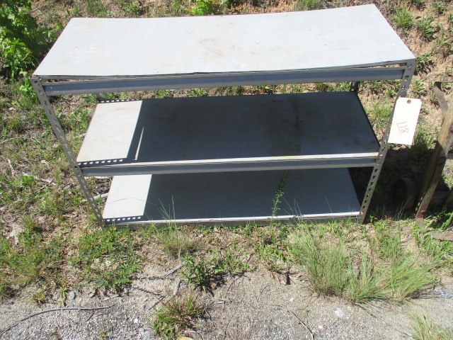 3 Tier Metal Shelf: 48" x 16" 32", Local Pickup Only