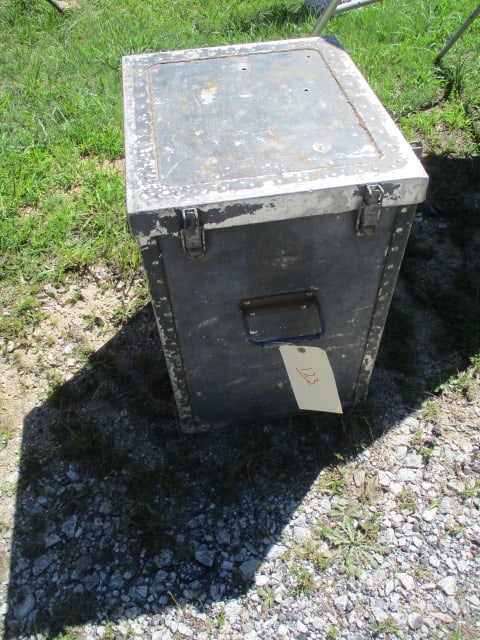 8 Clasp Storage Box: 18" x 18" x 24", Local Pickup Only