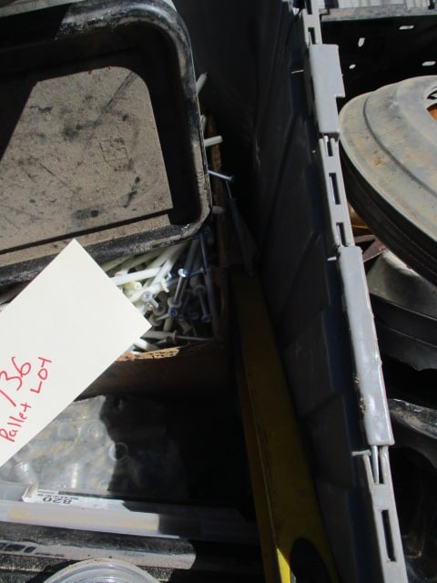 Pallet Lot-Hub Caps, Lamps, Window AC Unit, etc. - 4