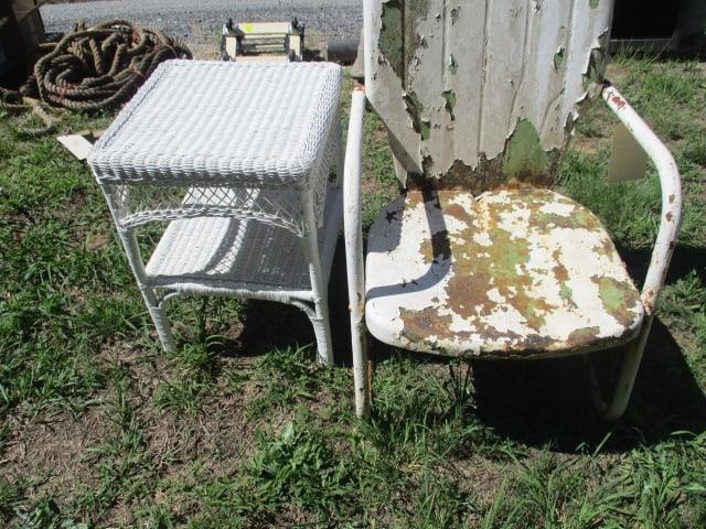 Metal Side Table