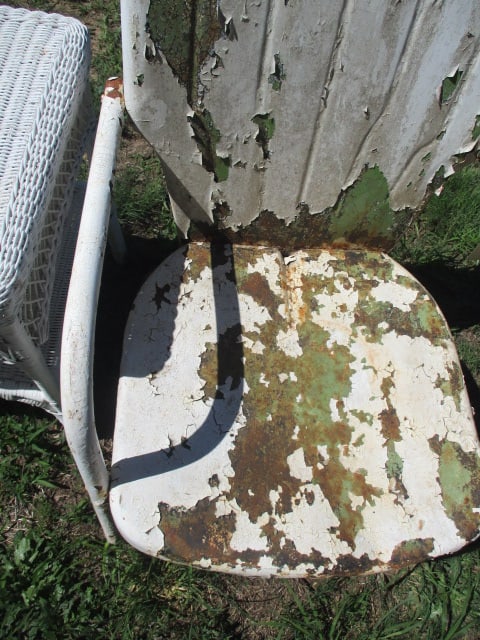 Metal Side Table - 4