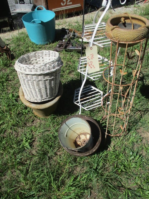Plant Stands and Pots: Local Pickup Only