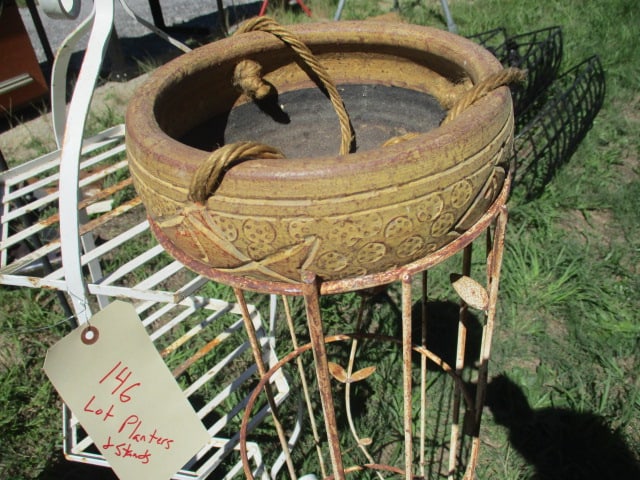 Plant Stands and Pots - 3