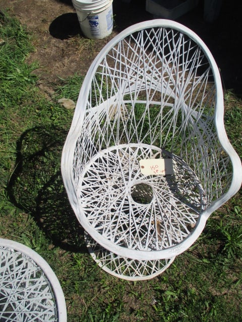 Metal Woven 3 Piece Patio Furniture - 4