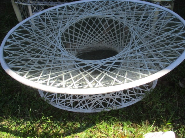 Metal Woven 2 Piece Patio Furniture - 2
