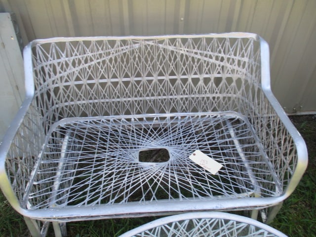 Metal Woven 2 Piece Patio Furniture - 3