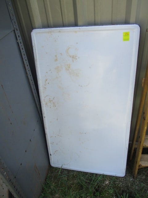 Enamel Table/Counter Top: 48" x 27", Local Pickup Only