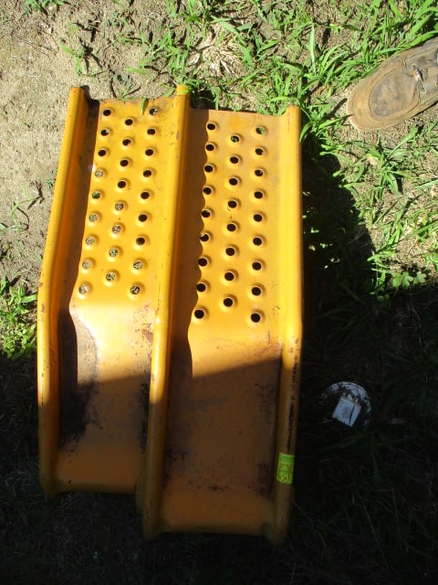 Pair of Metal Car Ramps: Local Pickup Only