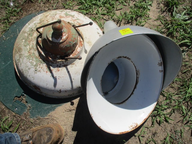 Metal Exterior Lamp Covers - 2