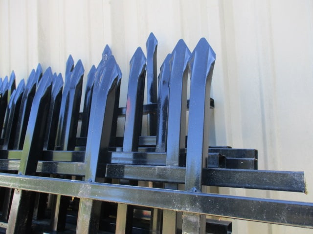 Eight Pieces of 8' x 6' Aluminum Fence - 2