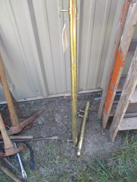 7' Brass Bar Rail and 20" Side Rails (1 of 3)