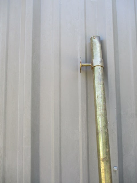 7' Brass Bar Rail and 20" Side Rails - 3