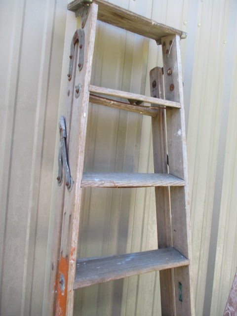 6' and 8' Wood Ladders - 2
