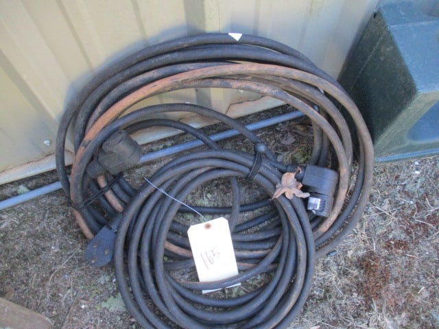 Two Generator Cords with 110 Adapter: .
