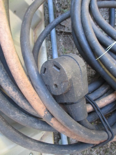 Two Generator Cords with 110 Adapter - 4