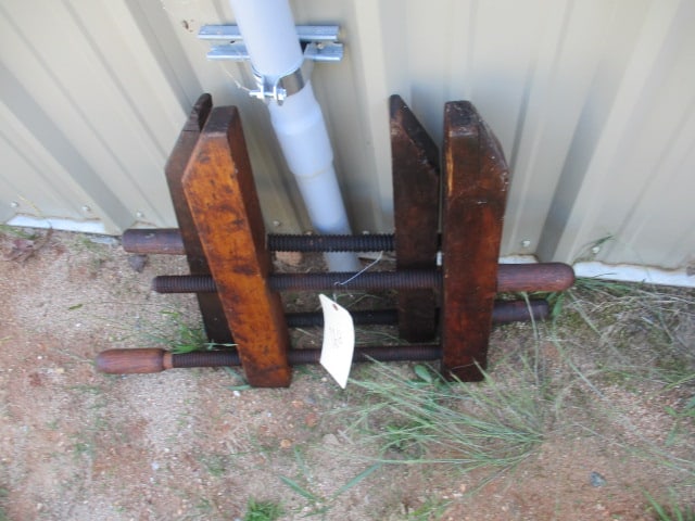 Two 20" Wood Clamps: .