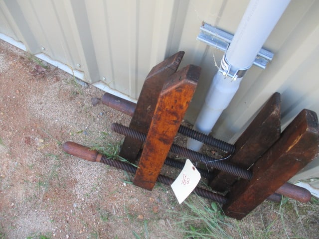 Two 20" Wood Clamps - 2