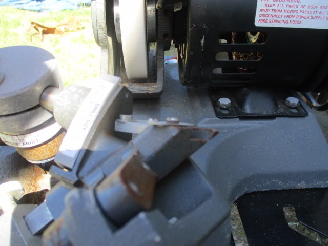 AC Smith 1 3/4 HP 6" Grinder with Stand - 3
