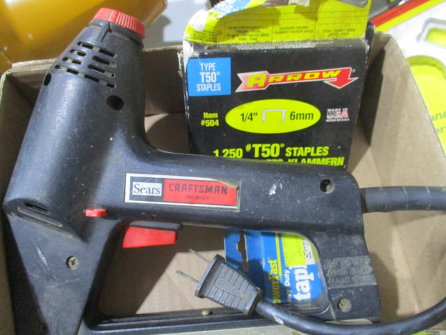 Craftsman Electric & Arow Manual Staplers with staples - 3
