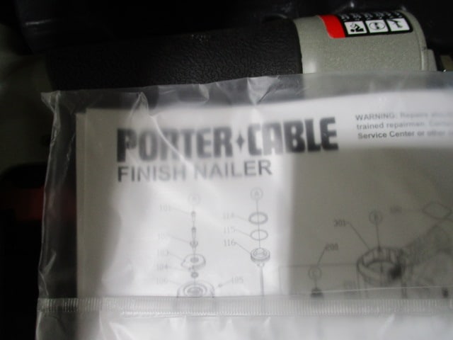 Porter Cable Pneumatic Finish Nailer - 3