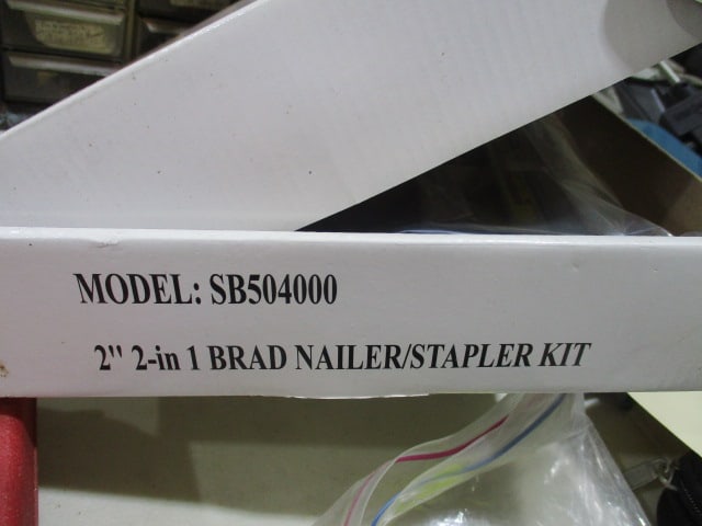 Campbell Hausfeld 2 in 1 Brad Nailer/Stapler Kit New - 2