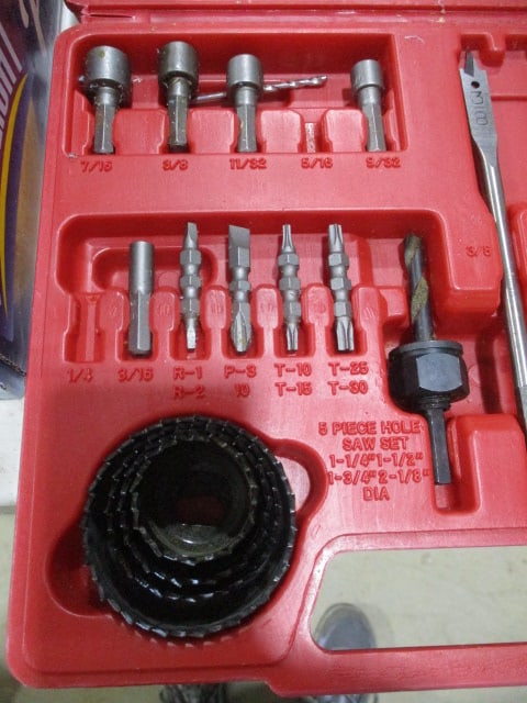 Hole & Drill Bit Set - 3