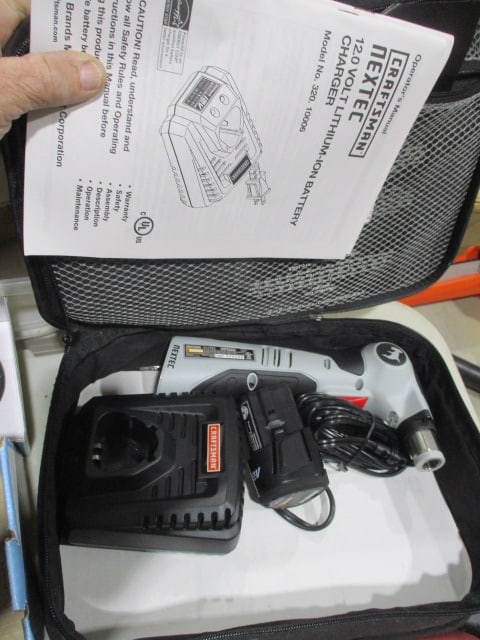 Craftsman Battery Pack Hammer in Soft Case: .