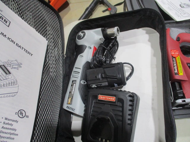 Craftsman Battery Pack Hammer in Soft Case - 4