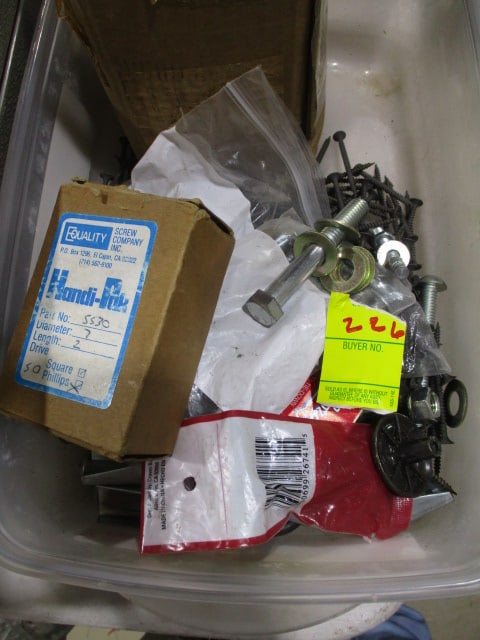 Multiple Variety of Screws Grouping - 2
