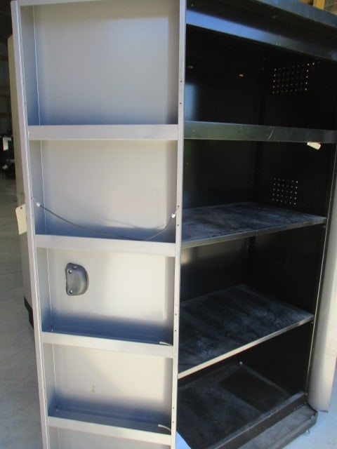 Craftsman Black Metal Garage Storage Cabinet w/Key - 6