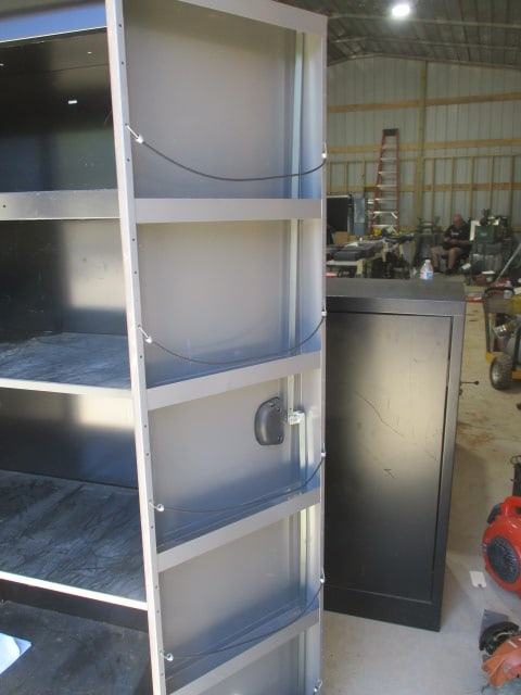 Craftsman Black Metal Garage Storage Cabinet w/Key - 7