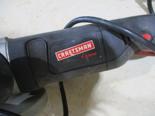 Craftsman 7.0 AMP (4 1/2") Electric Angle Grinder - 2