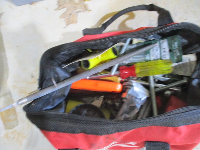 Milwaukee Canvas Tool Bag w/Contents - 2