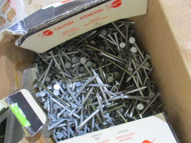 Assortment of Various Size Nails Grouping - 3
