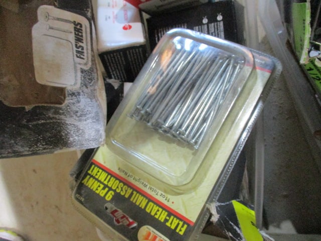 Assortment of Various Size Nails Grouping - 4