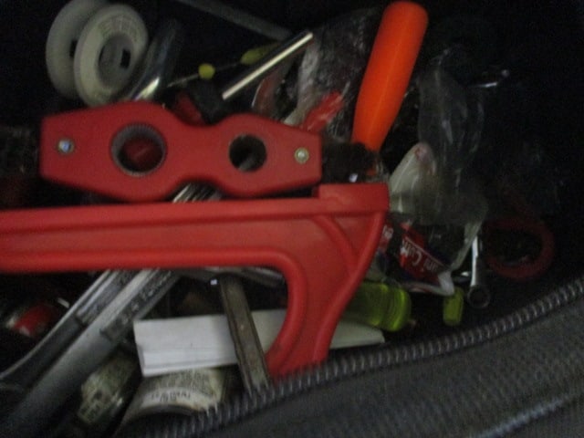 Canvas Tool Bag/Tote with contents\ - 2