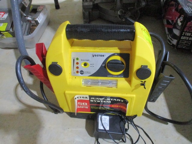 Vector Electric Jump Start (450 Amps): .