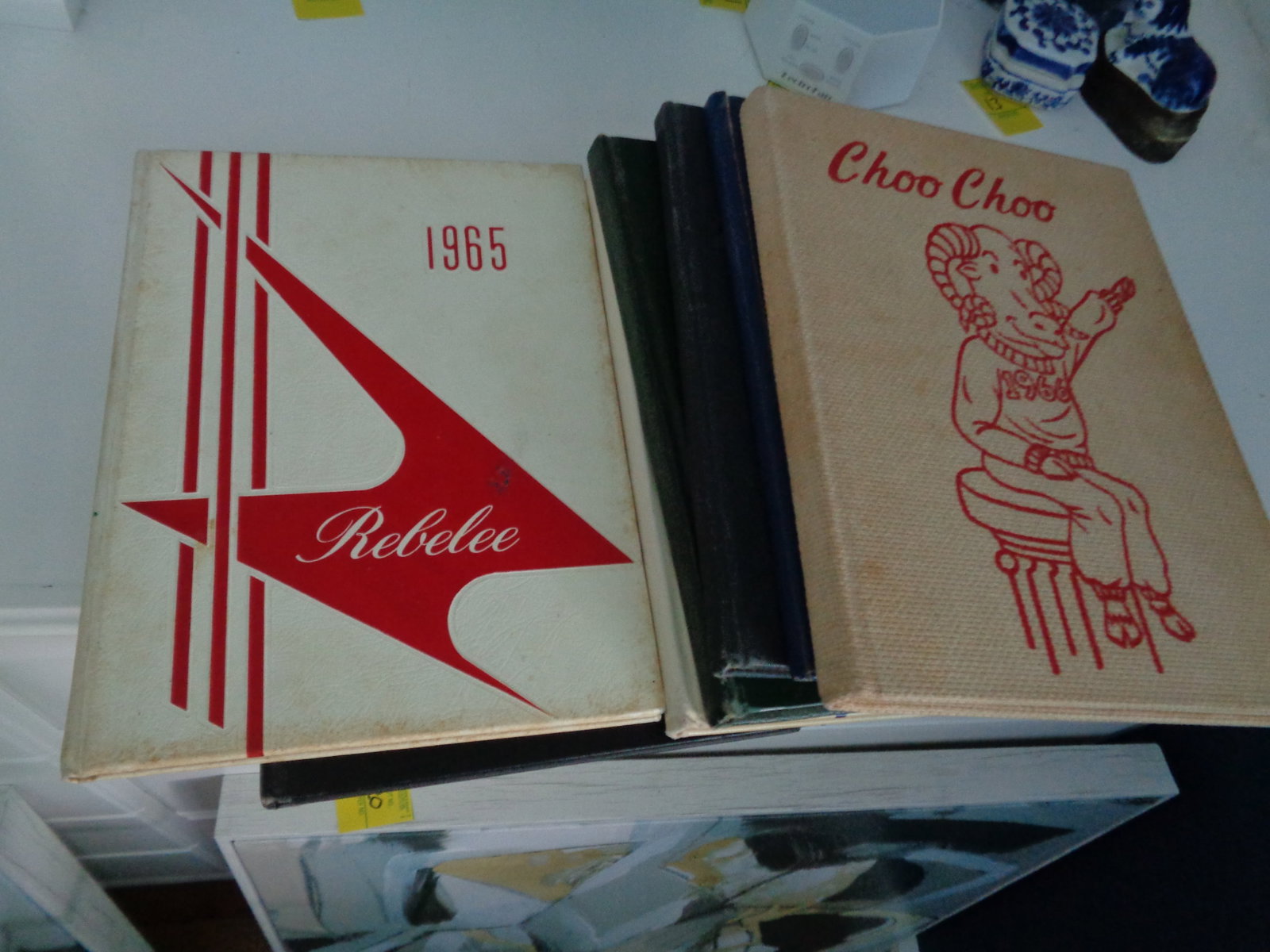 Rebelle & Choo Choo HighSchool Year Books: See photos for years