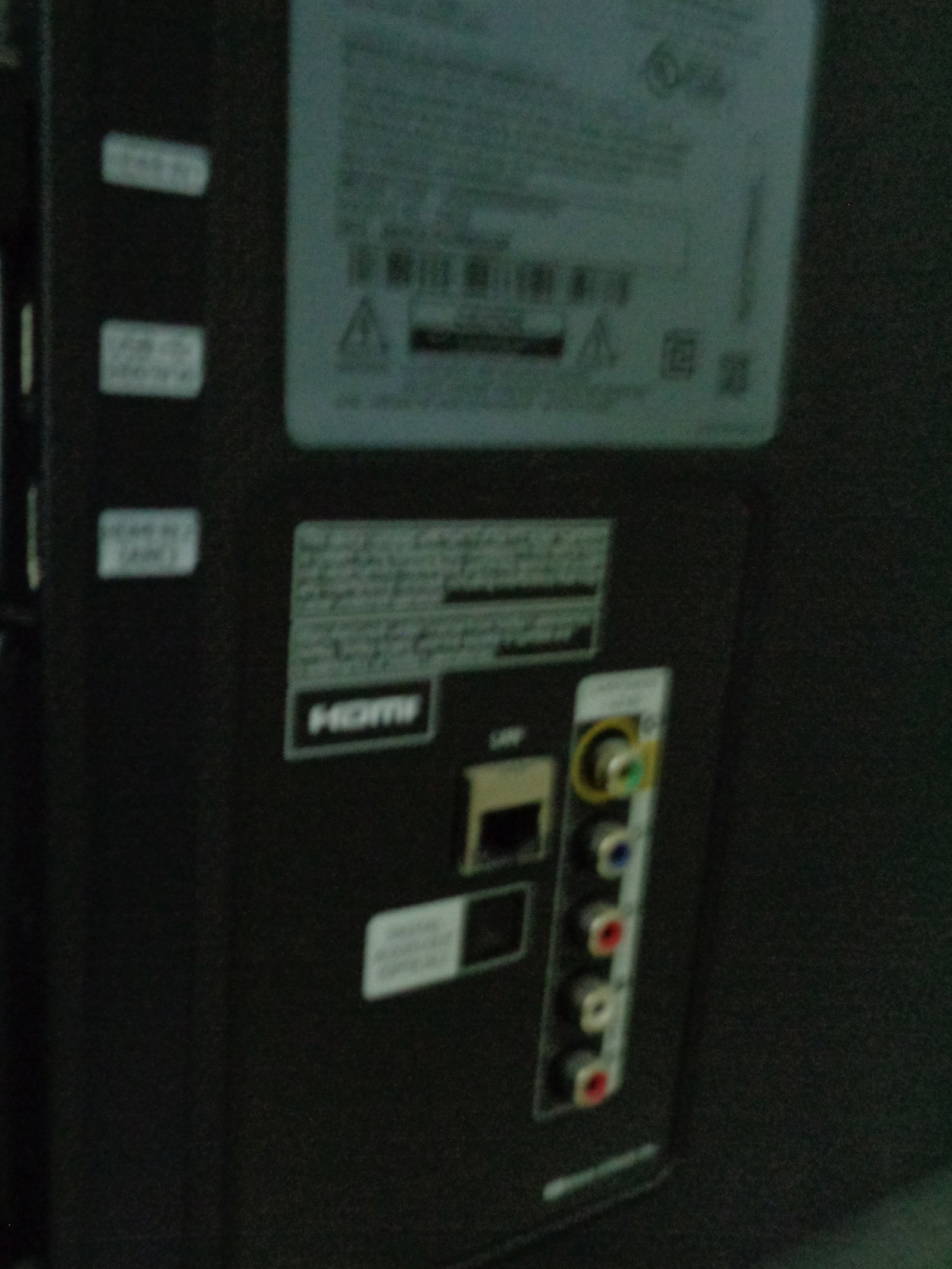 Samsung Flat Screen Tv & Remote - 2