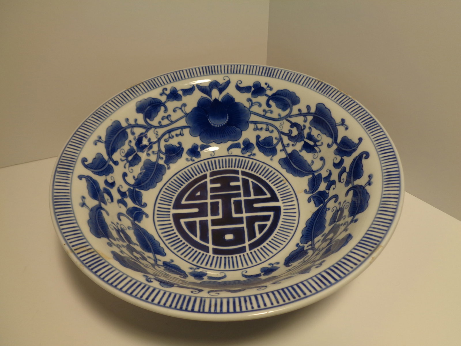 Bombay Company Blue/White Decorative Bowl: .