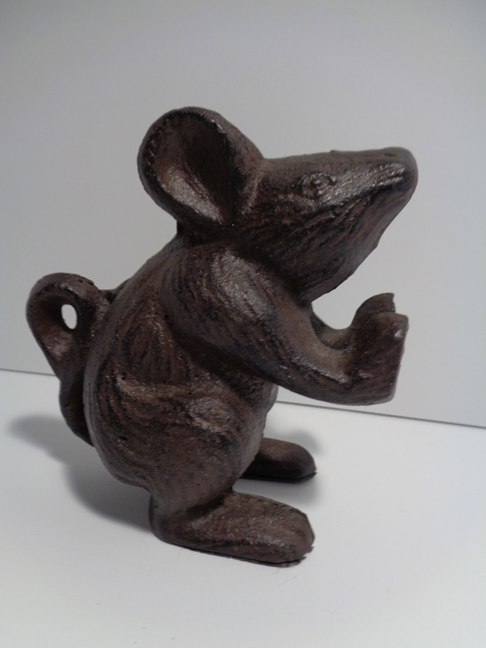 Cast Iron Mouse Door Stop: 4 1/2 inches