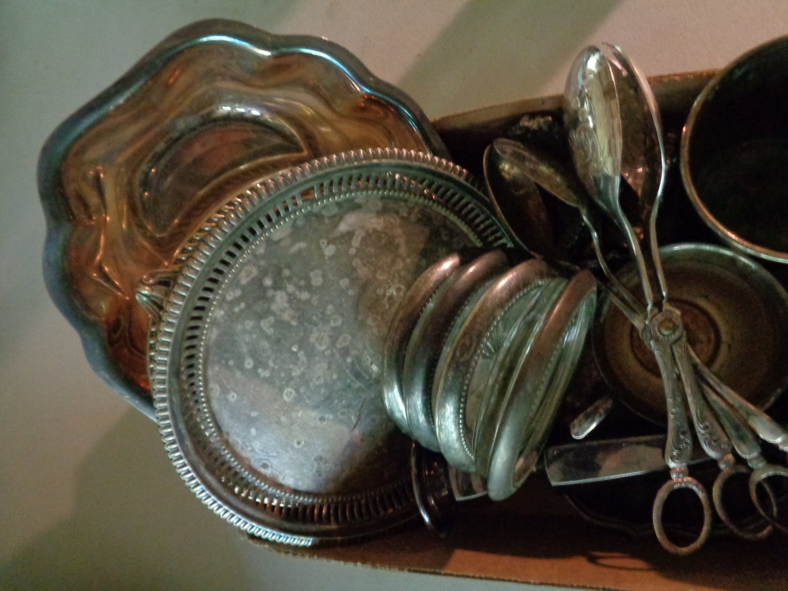 Misc. Silver Plate Pieces - 2